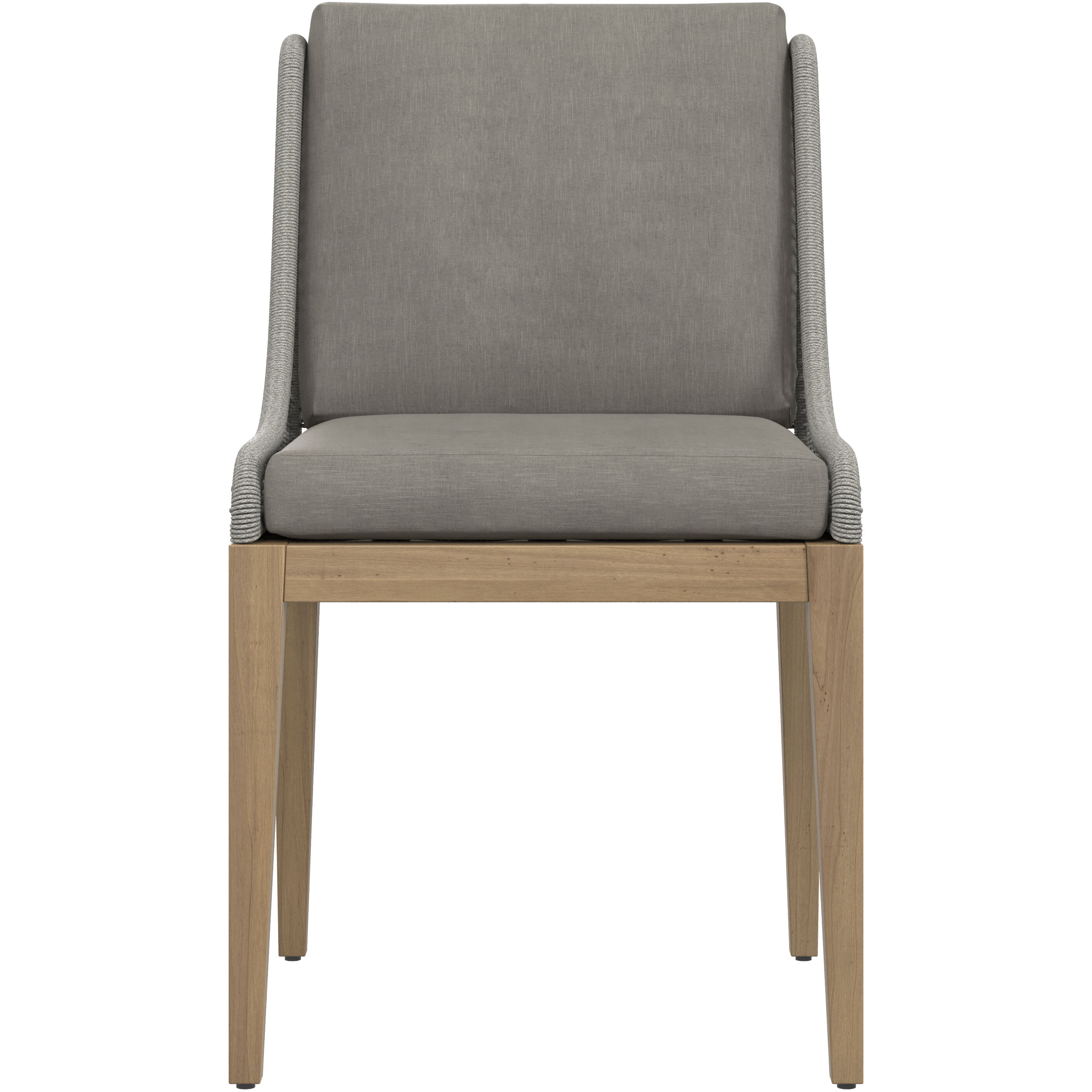 Sorrento Natural / Palazzo Taupe Outdoor Dining Chair